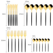 Brier Curve Stainless Steel Flatware Set — gallery image 9