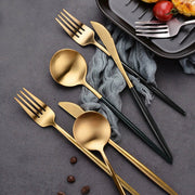 Brier Curve Stainless Steel Flatware Set — gallery image 2