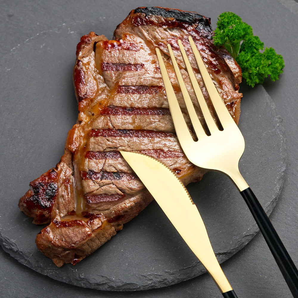 Brier Curve Stainless Steel Flatware Set — gallery image 4
