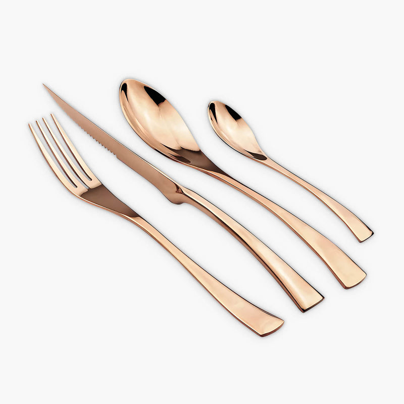 Birch Curve Stainless Steel Flatware Set — gallery image 1