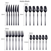 Sequoia Curve Stainless Steel Flatware Set — gallery image 23