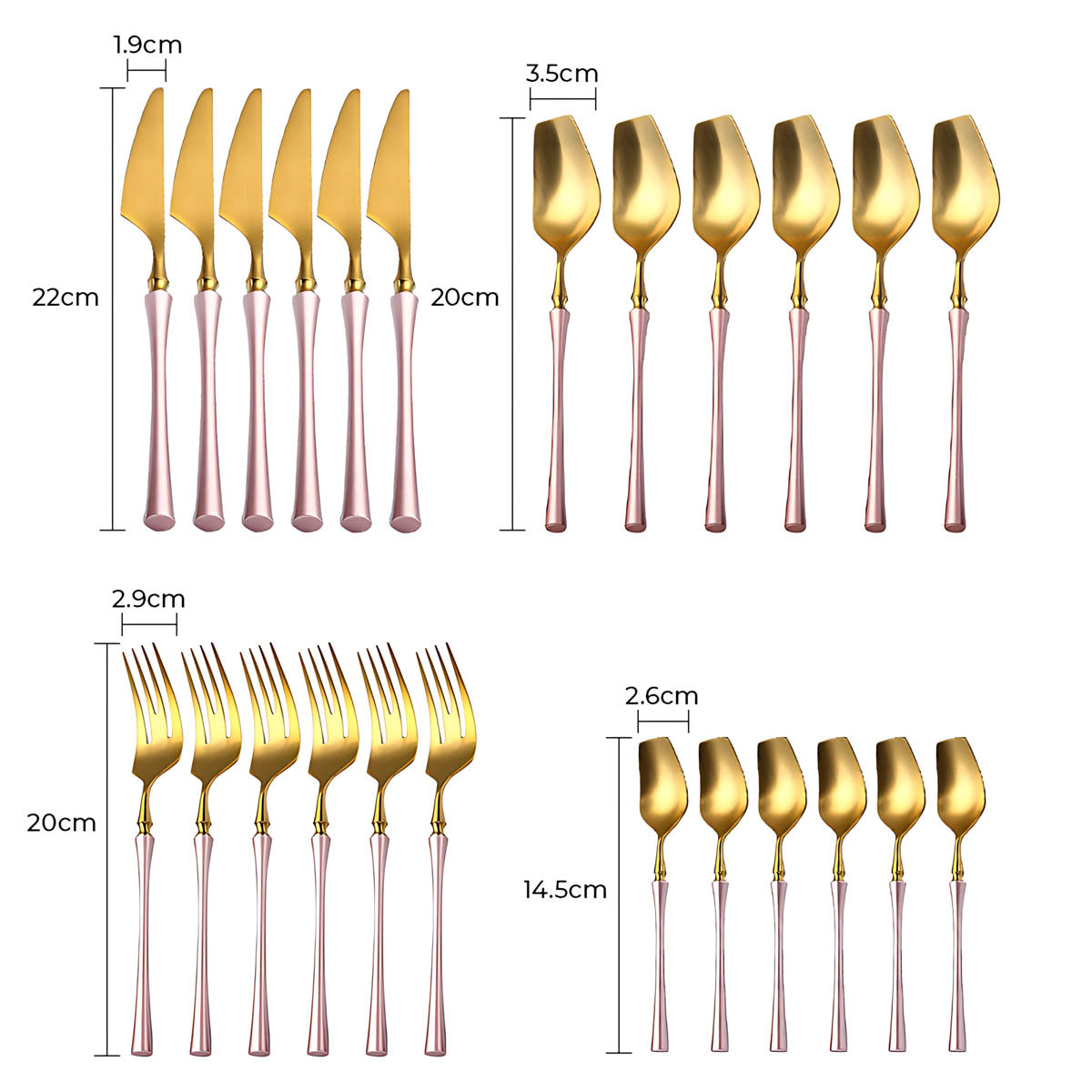 Sequoia Curve Stainless Steel Flatware Set — gallery image 32