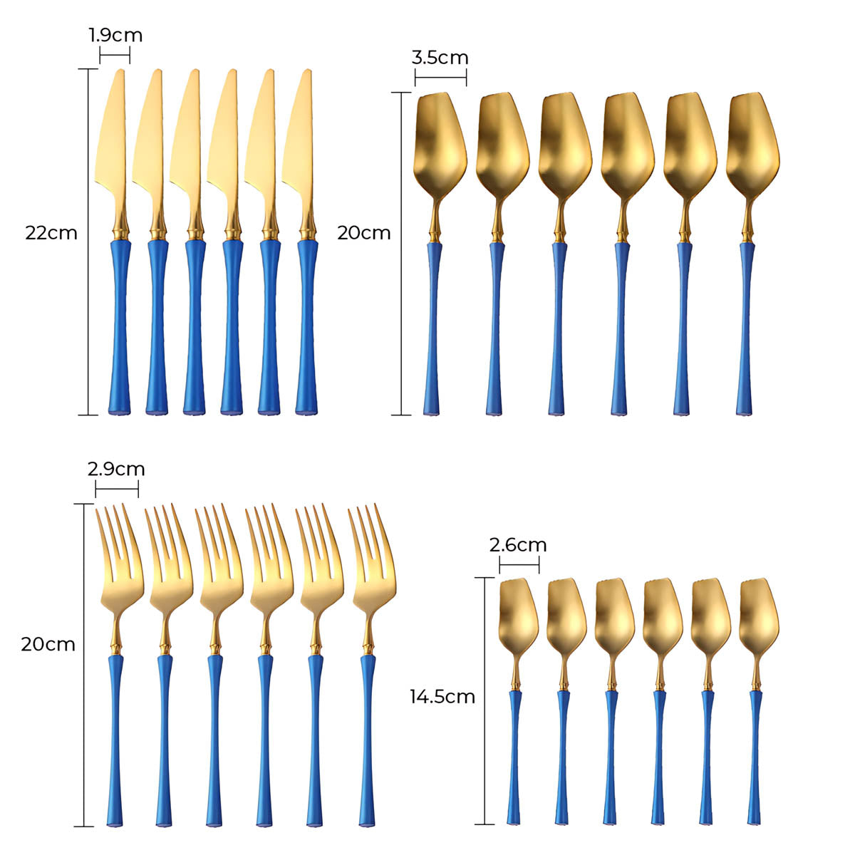 Sequoia Curve Stainless Steel Flatware Set — gallery image 37