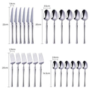 Sequoia Curve Stainless Steel Flatware Set — gallery image 25
