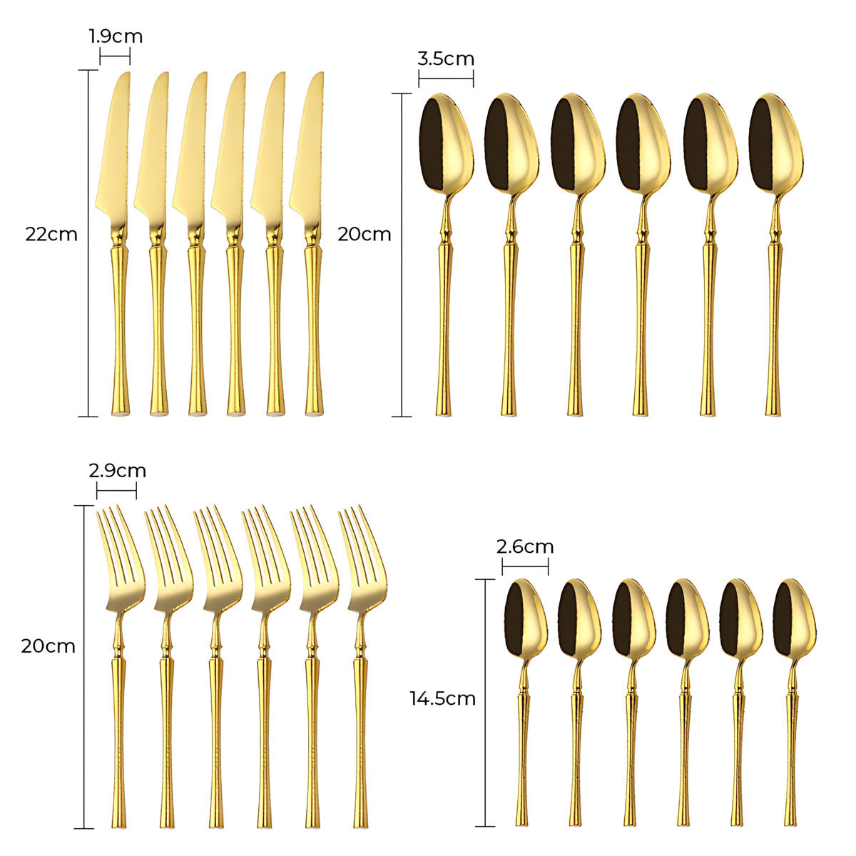 Sequoia Curve Stainless Steel Flatware Set — gallery image 27
