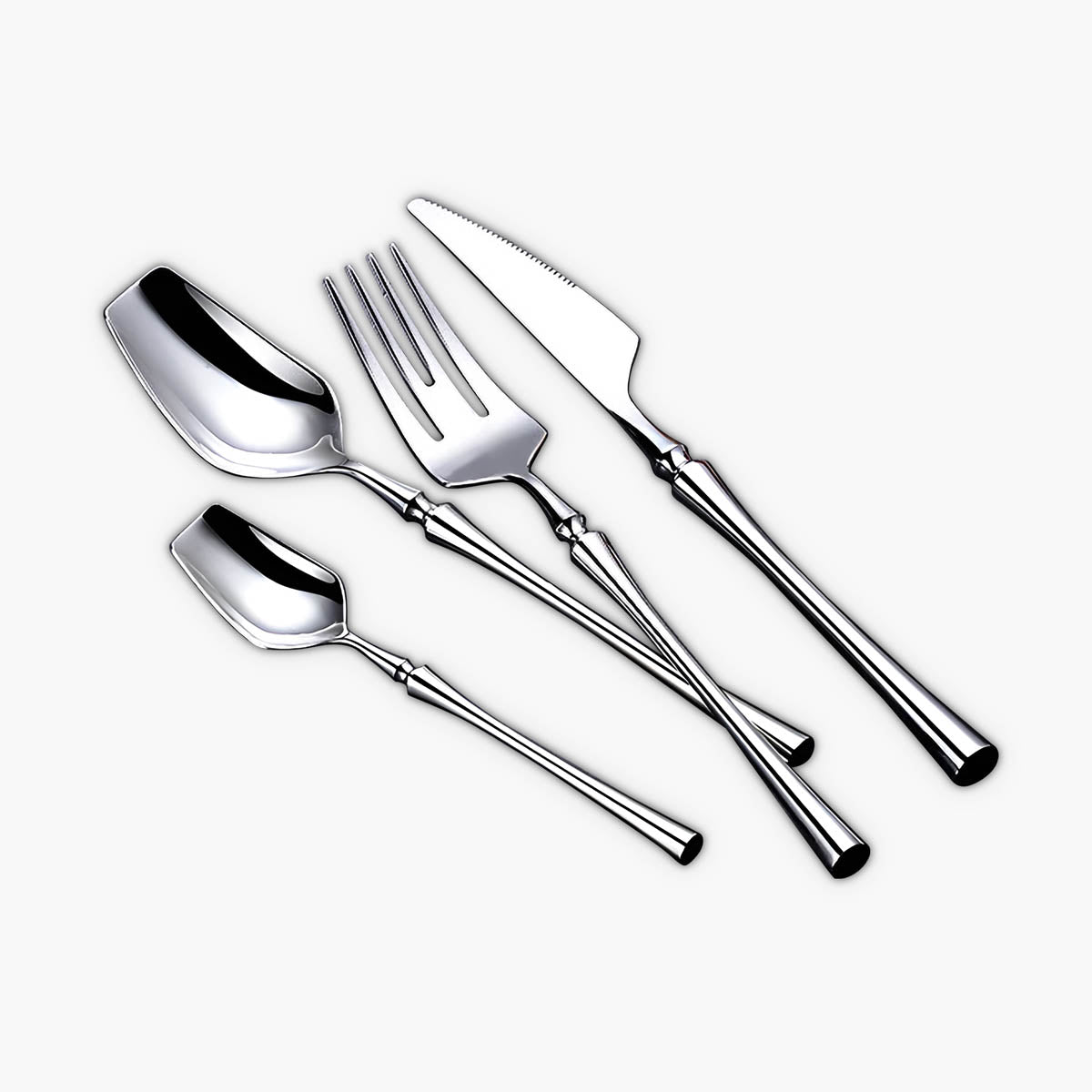 Sequoia Curve Stainless Steel Flatware Set — gallery image 1