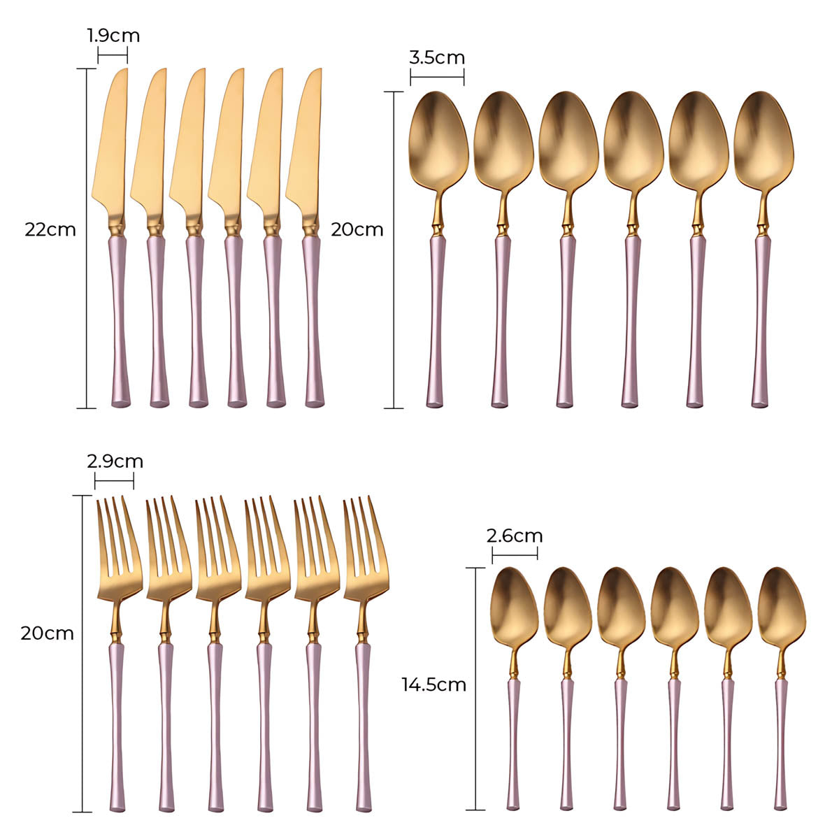 Sequoia Curve Stainless Steel Flatware Set — gallery image 33