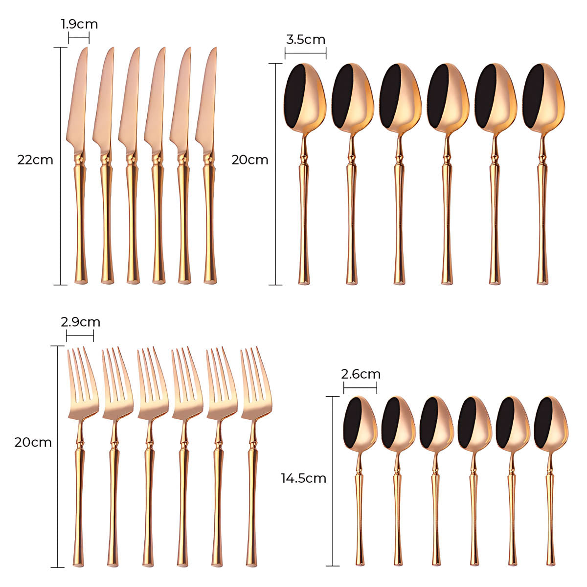Sequoia Curve Stainless Steel Flatware Set — gallery image 35