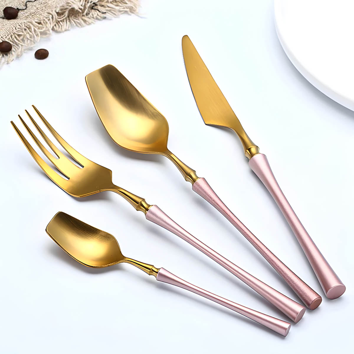 Sequoia Curve Stainless Steel Flatware Set — gallery image 16