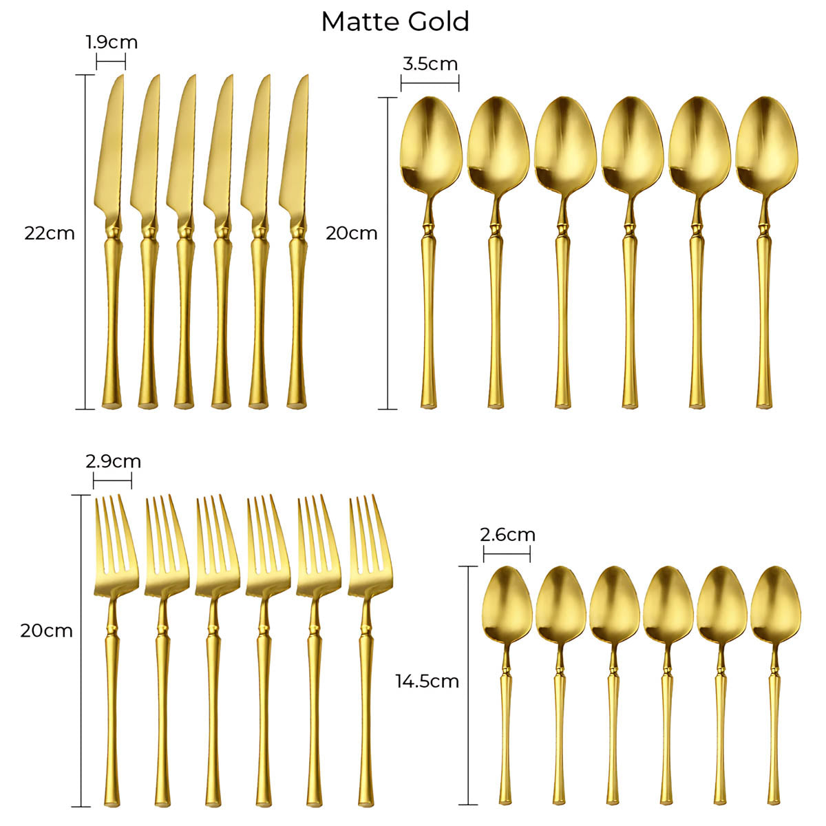Sequoia Curve Stainless Steel Flatware Set — gallery image 29