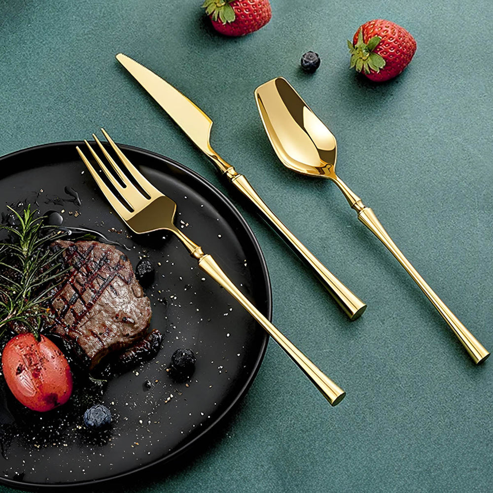 Sequoia Curve Stainless Steel Flatware Set — gallery image 4
