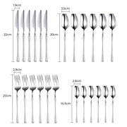 Sequoia Curve Stainless Steel Flatware Set — gallery image 24