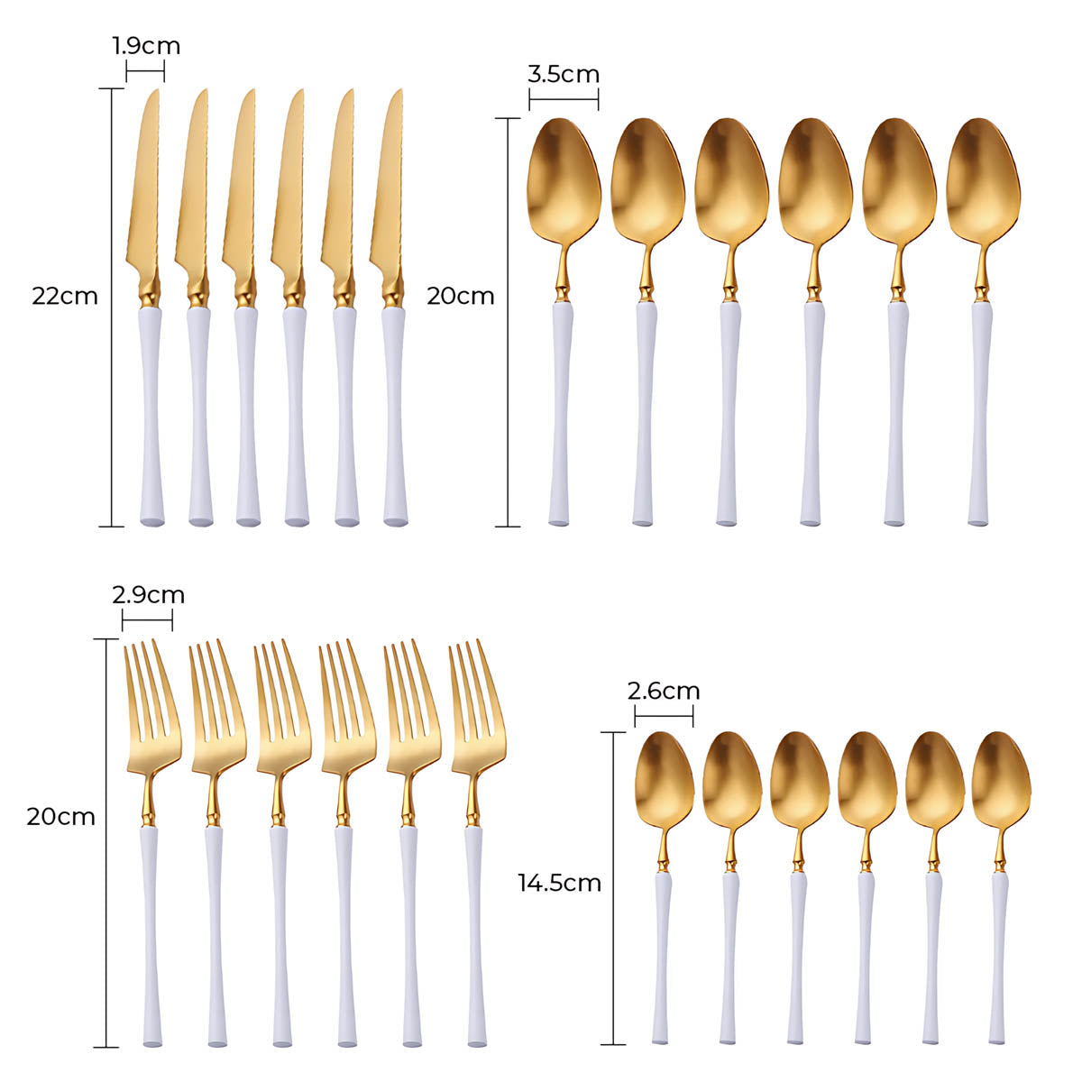 Sequoia Curve Stainless Steel Flatware Set — gallery image 31