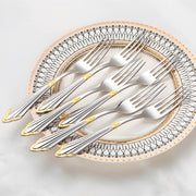 Clover Curve Stainless Steel Flatware Set — gallery image 6