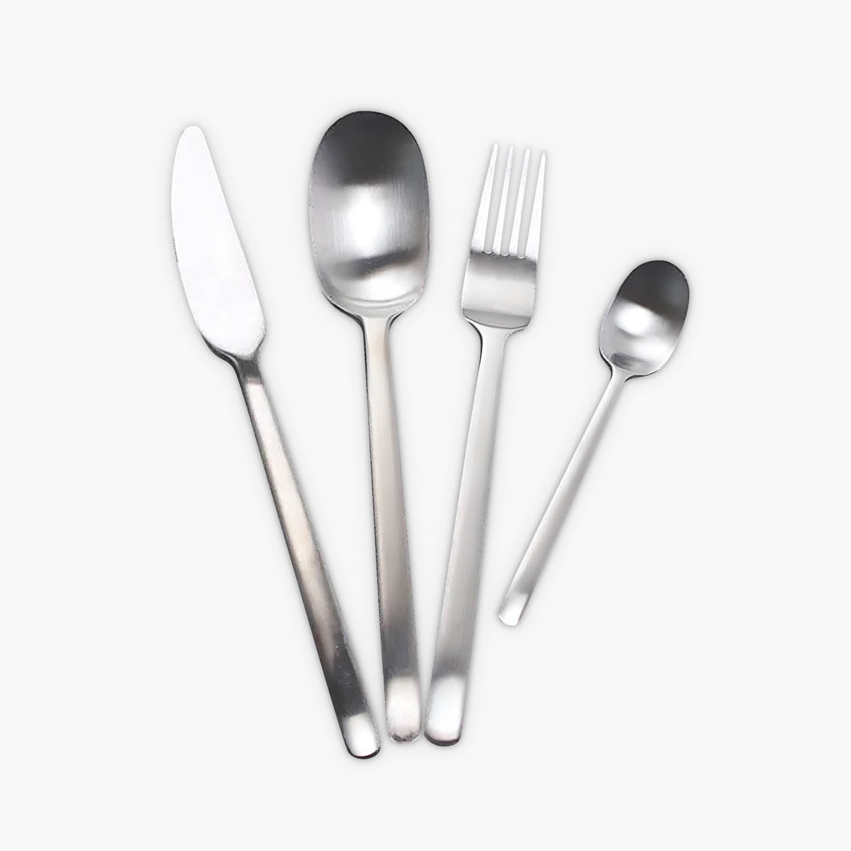 Hazel Curve Stainless Steel Flatware Set — gallery image 3