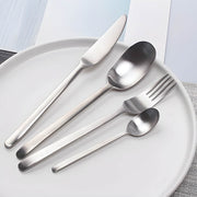 Hazel Curve Stainless Steel Flatware Set — gallery image 6