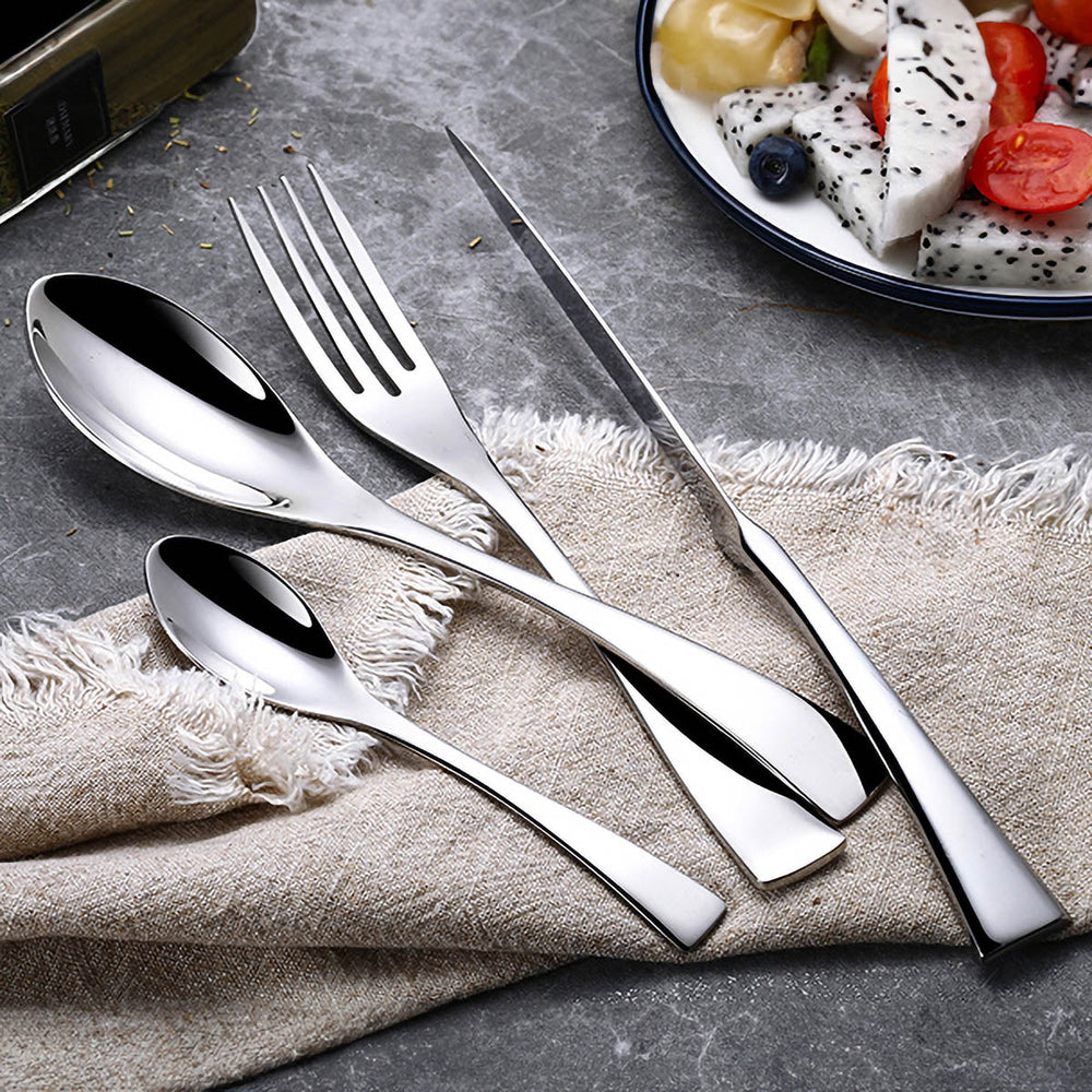 
Lindenwood Curve Besteckset aus Edelstahl — Foto 4