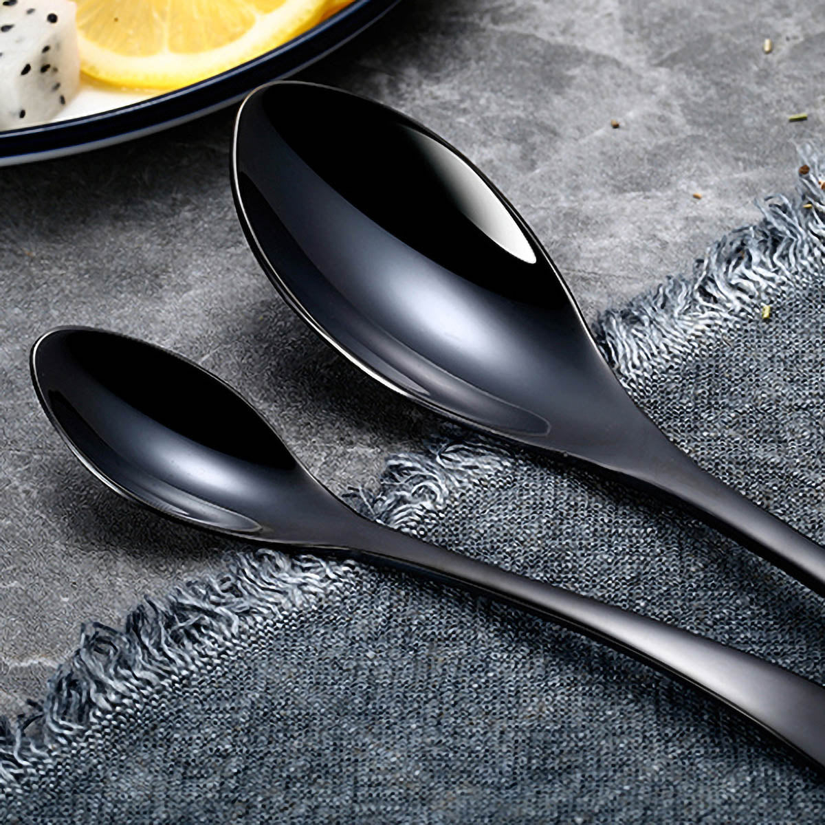
Lindenwood Curve Besteckset aus Edelstahl — Foto 12