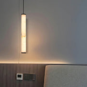 Thistle Curve Marble Pendant Light — gallery image 5