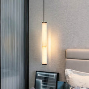 Thistle Curve Marble Pendant Light — gallery image 3