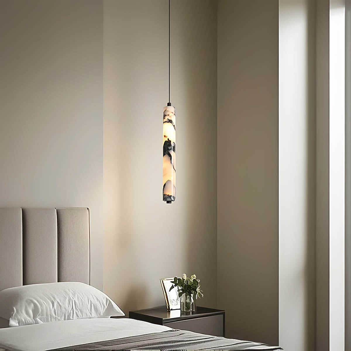 
Fennel Curve Suspension en marbre — photo 2