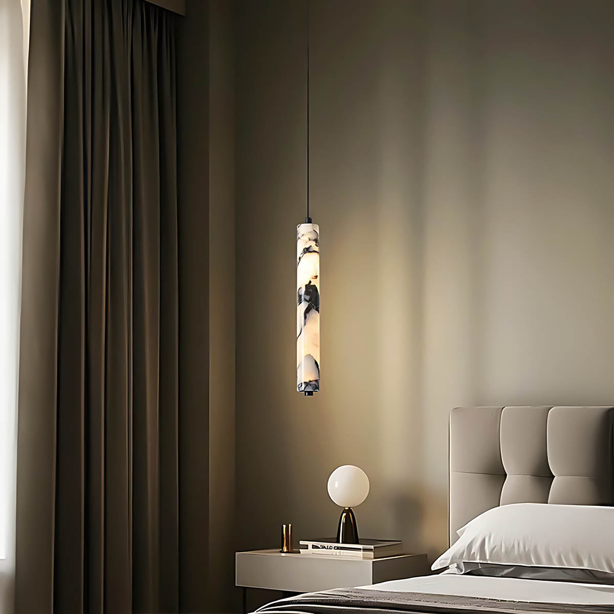 
Fennel Curve Suspension en marbre — photo 4