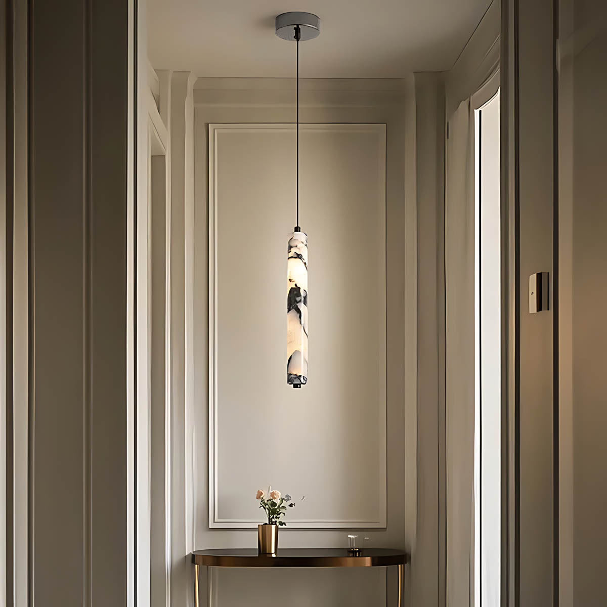 
Fennel Curve Suspension en marbre — photo 6