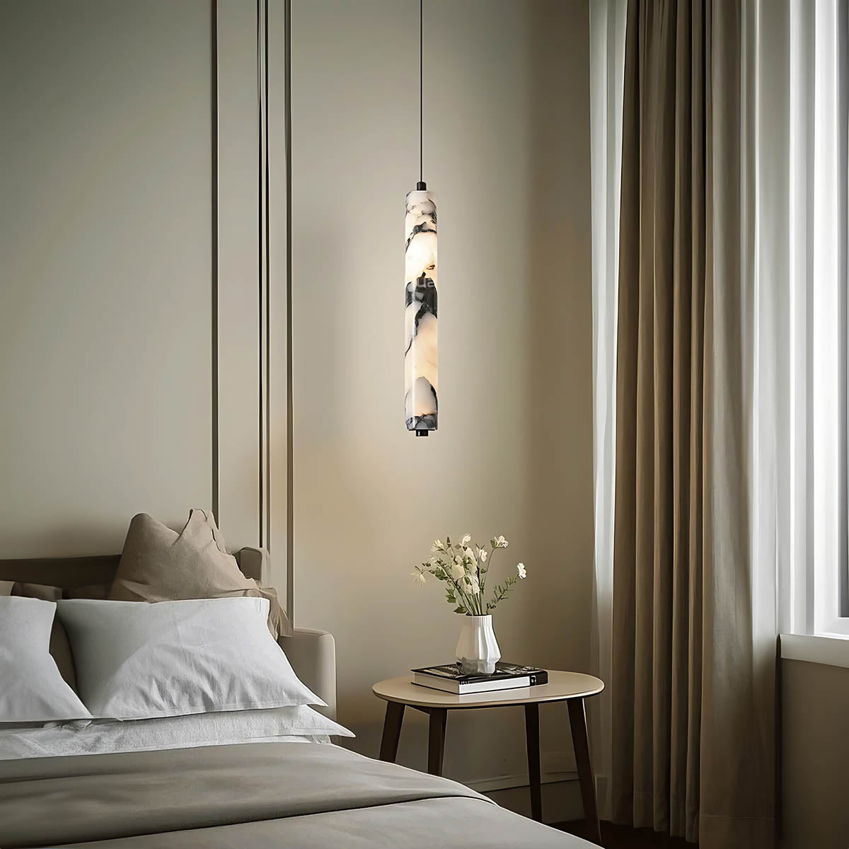
Fennel Curve Suspension en marbre — photo 5