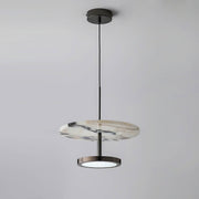 Haddon Curve Marble Pendant Light — gallery image 8