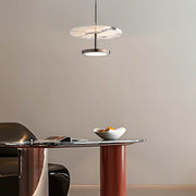 Haddon Curve Marble Pendant Light — gallery image 5
