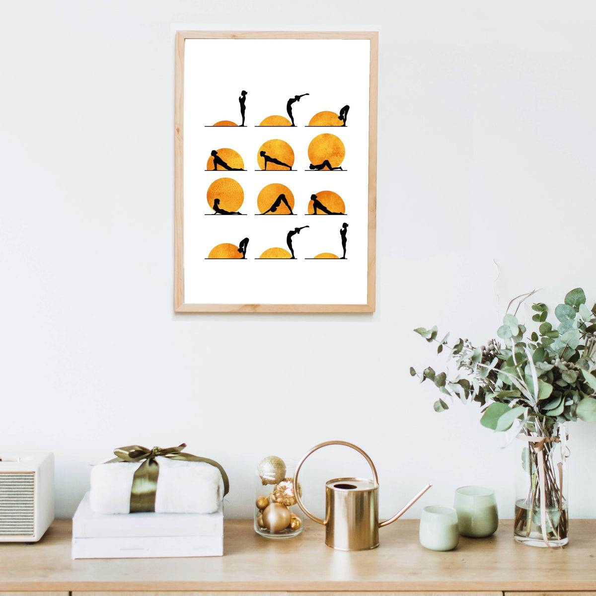 Waverley Curve Sun Wall Art Print — gallery image 4