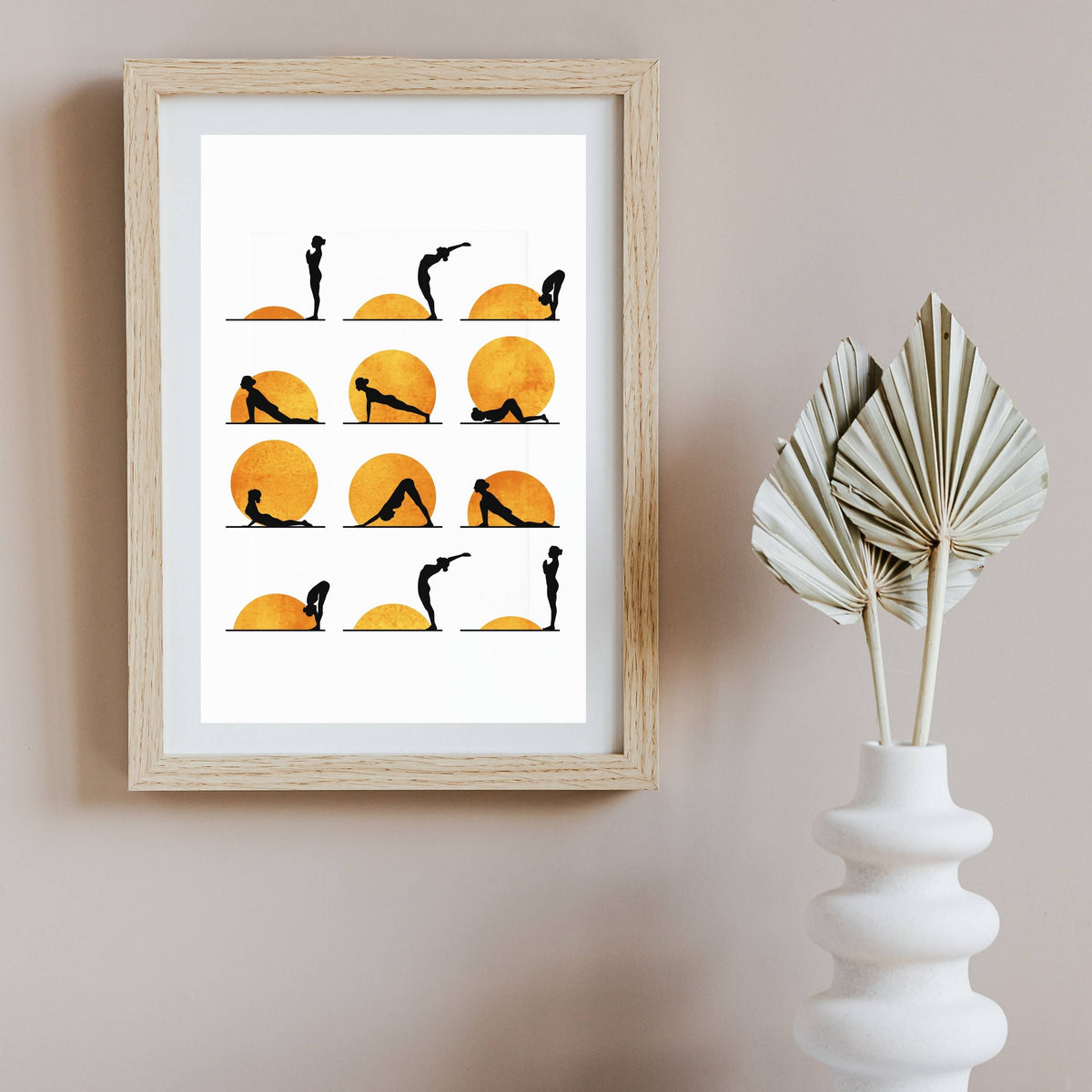 Waverley Curve Sun Wall Art Print — gallery image 3