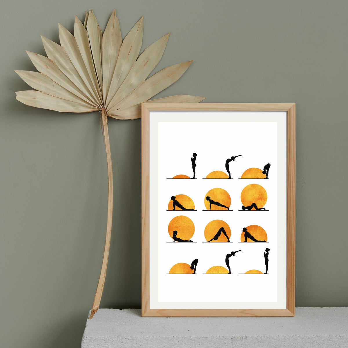 Waverley Curve Sun Wall Art Print — gallery image 16