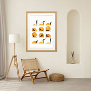 Waverley Curve Sun Wall Art Print — gallery image 13