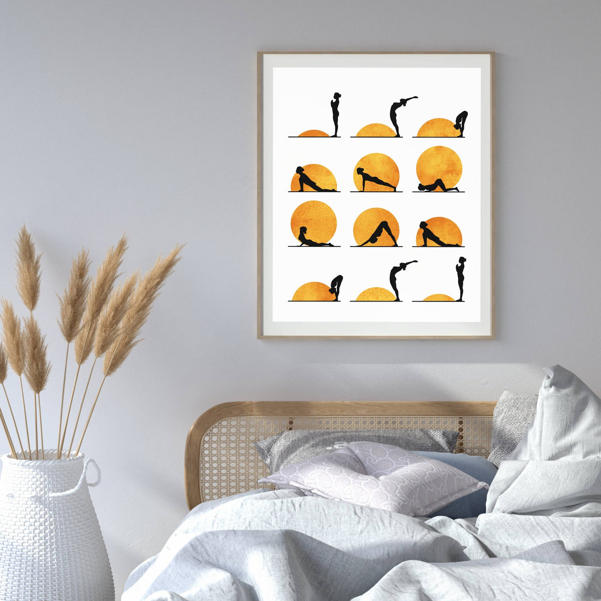 Waverley Curve Sun Wall Art Print — gallery image 12
