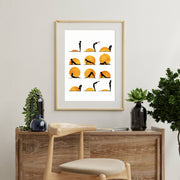 Waverley Curve Sun Wall Art Print — gallery image 10