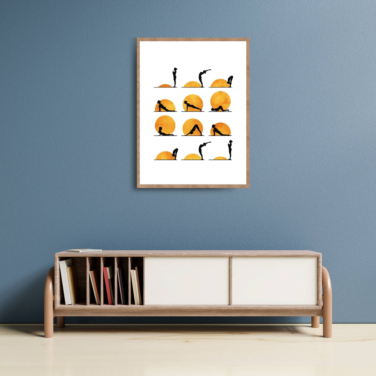 Waverley Curve Sun Wall Art Print — gallery image 6