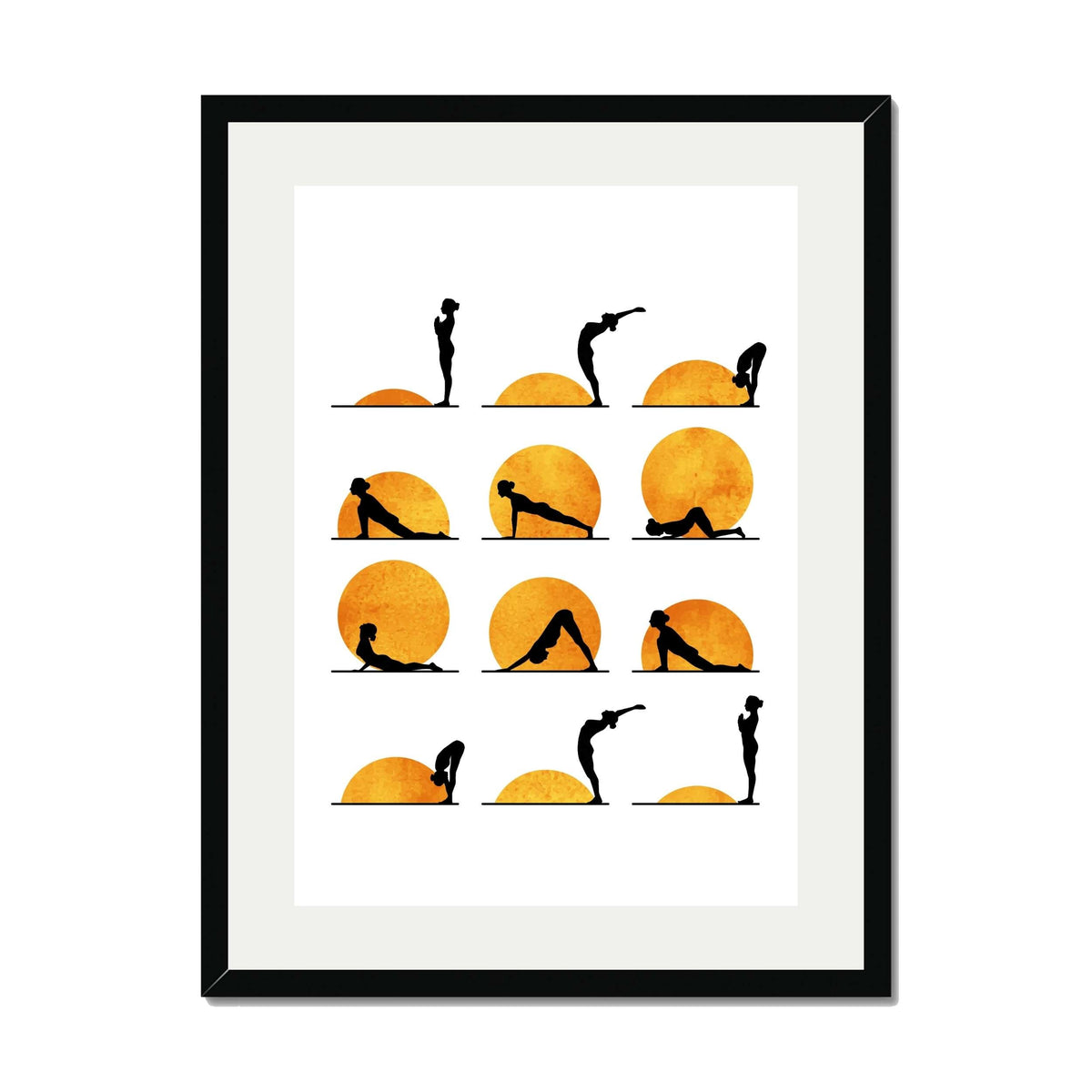 Waverley Curve Sun Wall Art Print — gallery image 44