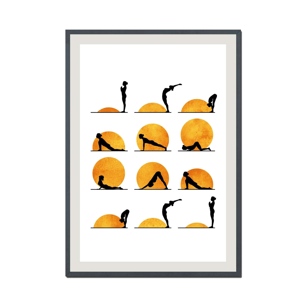 Waverley Curve Sun Wall Art Print — gallery image 66