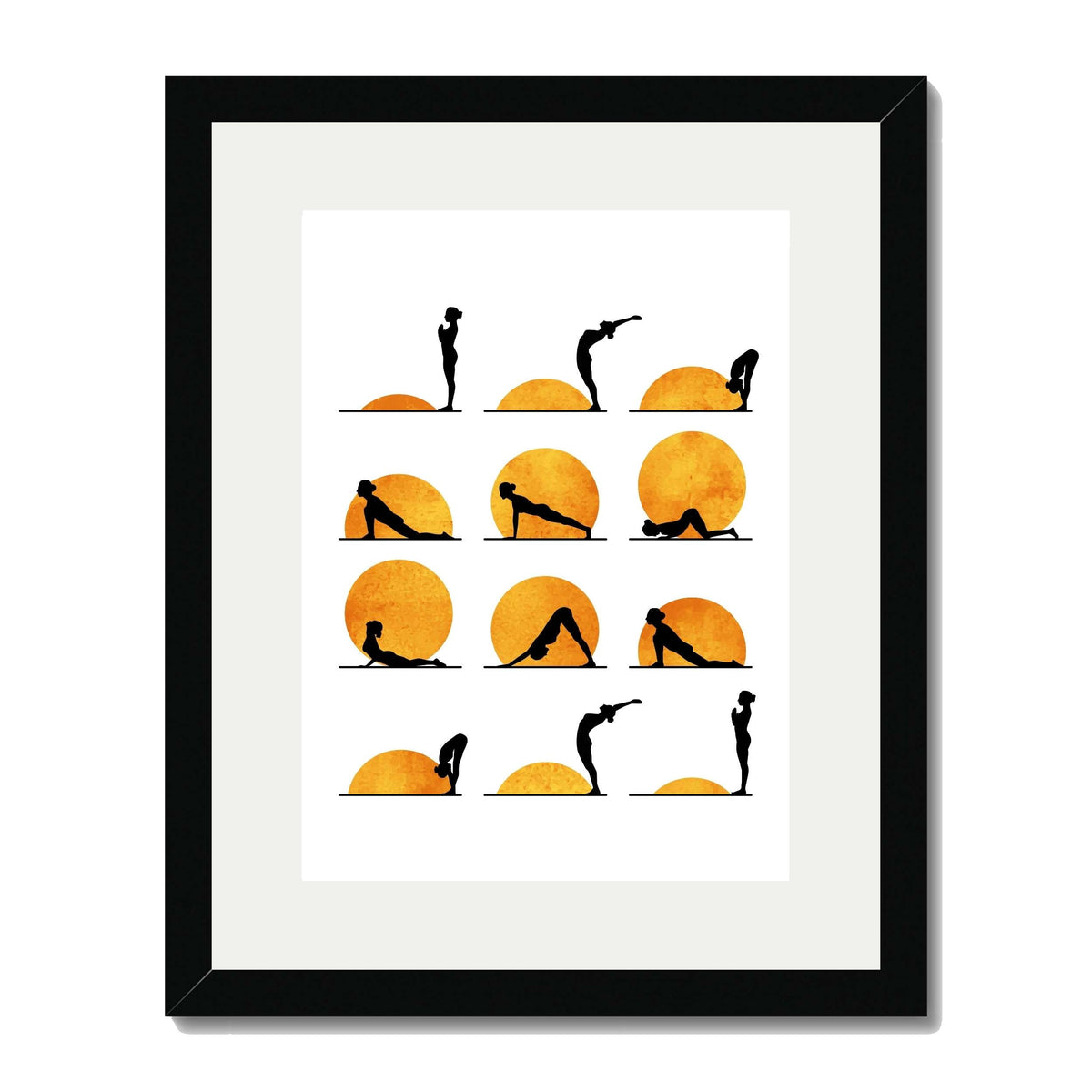 Waverley Curve Sun Wall Art Print — gallery image 29
