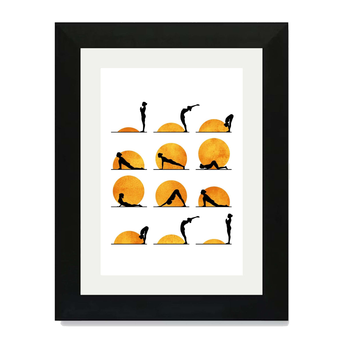 Waverley Curve Sun Wall Art Print — gallery image 20