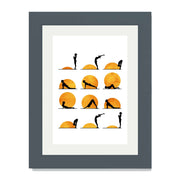 Waverley Curve Sun Wall Art Print — gallery image 26