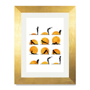 Waverley Curve Sun Wall Art Print — gallery image 24