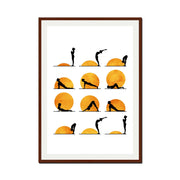 Waverley Curve Sun Wall Art Print — gallery image 65