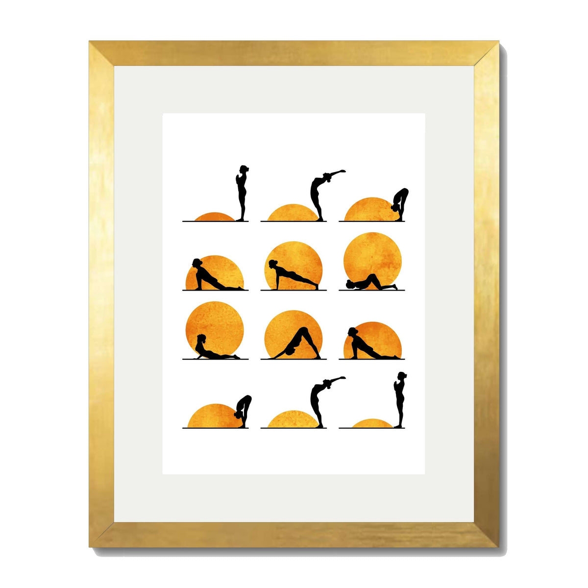 Waverley Curve Sun Wall Art Print — gallery image 32