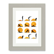 Waverley Curve Sun Wall Art Print — gallery image 27