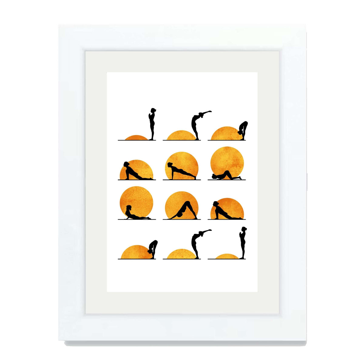 Waverley Curve Sun Wall Art Print — gallery image 21
