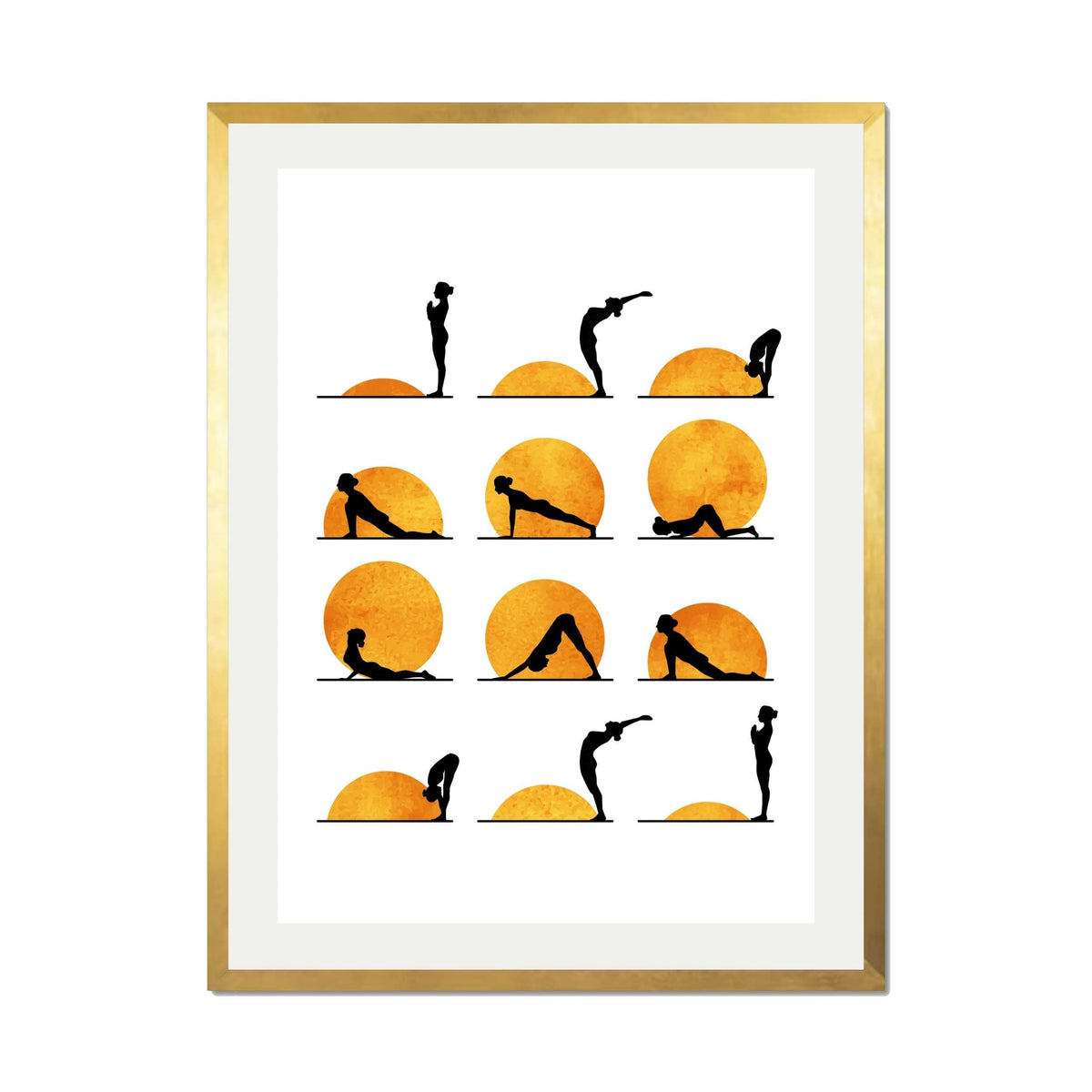 Waverley Curve Sun Wall Art Print — gallery image 56