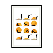 Waverley Curve Sun Wall Art Print — gallery image 60