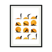 Waverley Curve Sun Wall Art Print — gallery image 52
